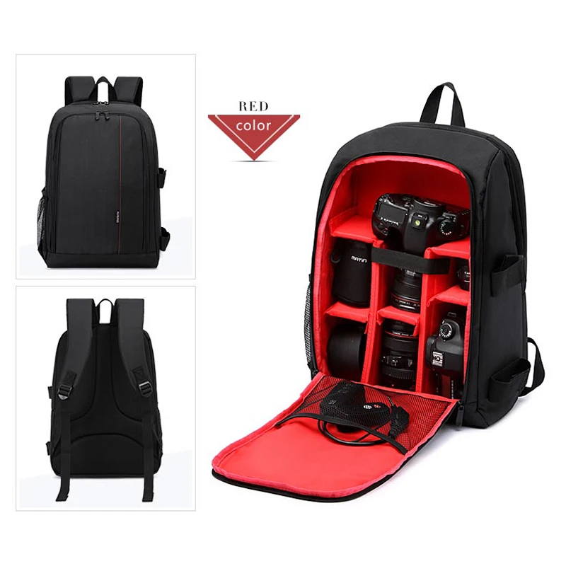 Waterproof Multi-functional Digital DSLR Camera Backpack Bag Case for Outdoor Photography Backpack for Canon/Nikon/Sony etc Waterproof Multi-functional Digital DSLR Camera Backpack Bag Case for Outdoor Photography Backpack for Canon/Nikon/Sony etc