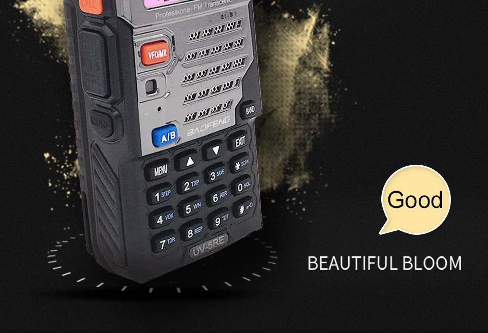 Baofeng UV-5RE 5 Вт портативная рация VHF UHF Любительское радио, Си-Би радиосвязь, коротковолновым приемником сканер радиостанция переговорные PMR446 обновленная UV5R