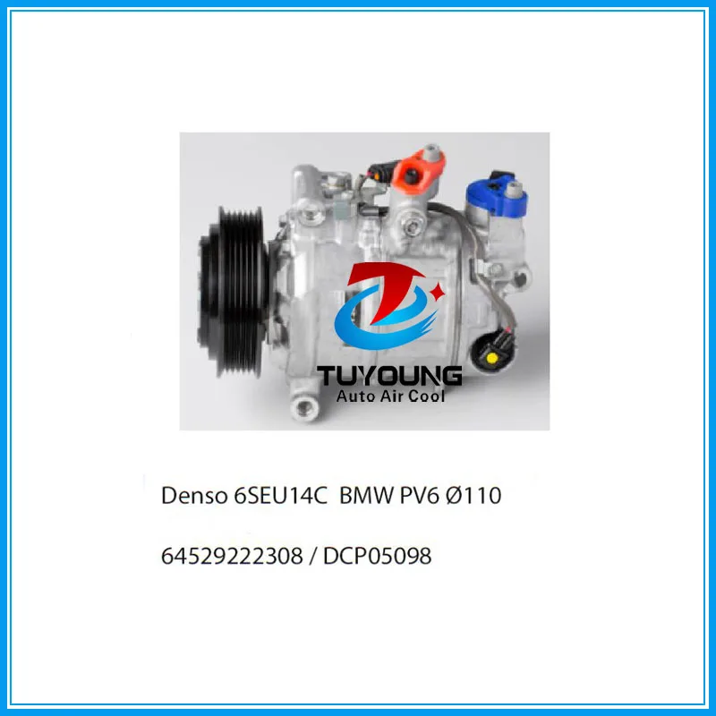 

brand new 6SEU14C auto ac compressor for BMW 6PK 110MM 64529222308 DCP05098