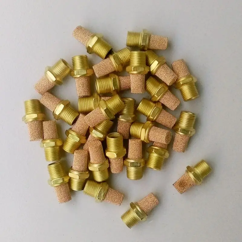 20pcs/lot Exhaust Muffler 1/8'' Pneumatic Plugs Silencer Fitting BSL 01