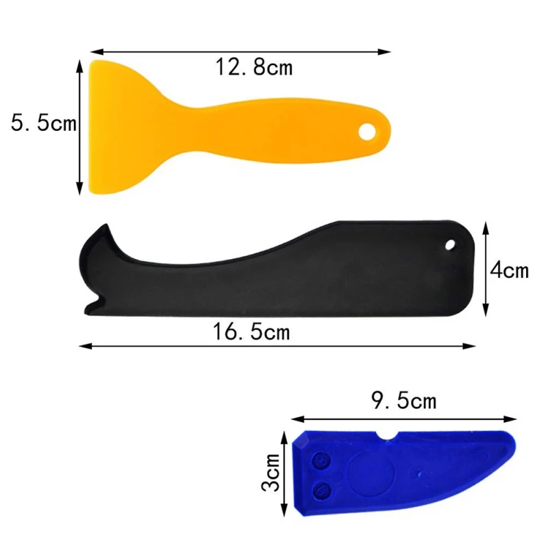 18 шт. силиконовый скребок оконные скребки силиконовый герметик Рассекатель шпатель металлический скребок инструмент для удаления цемента