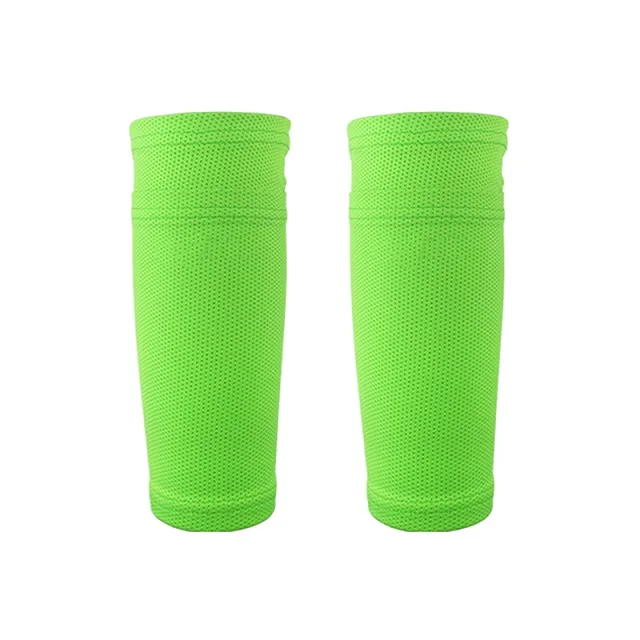 Футбольные защитные футбольные мужские носки щитки с карманом для Футбольные Щитки на голень наколенник поддержка ing взрослых поддержка носок - Цвет: Зеленый