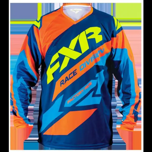 Новинка 2019 FXR мото Джерси MX MTB внедорожный горный велосипед DH BMX Мотокросс camiseta XS
