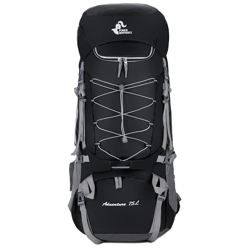 

75L Water-Resistant Hiking Backpack Lightweight Camping Pack Travel Mountaineering Backpacking Trekking Rucksacks