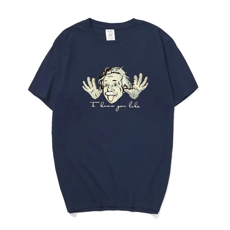 

Comical Albert Einstein T-Shirts For Men Women Boys Kids Summer Funny Cotton Tops Tees Short sleeve The Big Bang Theory T Shirts