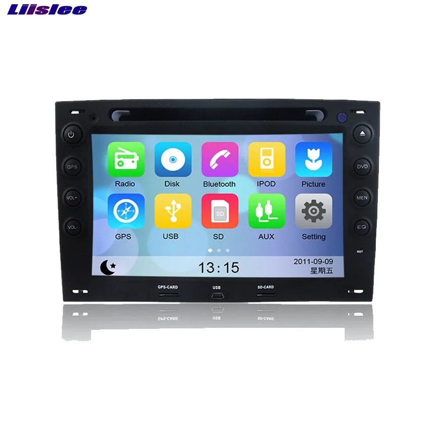 Clearance Liislee Android Car Bluetooth Stereo GPS Navigation Car player For Renault Megane 2003~2010 Multimedia Audio Video Radio 0