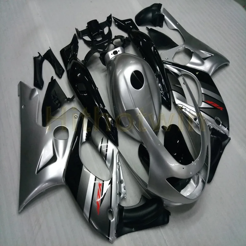 E Пользовательские мотоцикла обтекателя Для Yamaha YZF600R 1997 1998 1999 2000 2001 2002 2003 2004 2005 Thundercat+ подарки+ orange пламя - Цвет: E