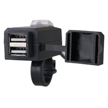 Chargeur rapide de moto 5V 3.1A | Adaptateur universel, Port USB 12V, prise d'alimentation, pour téléphone portable