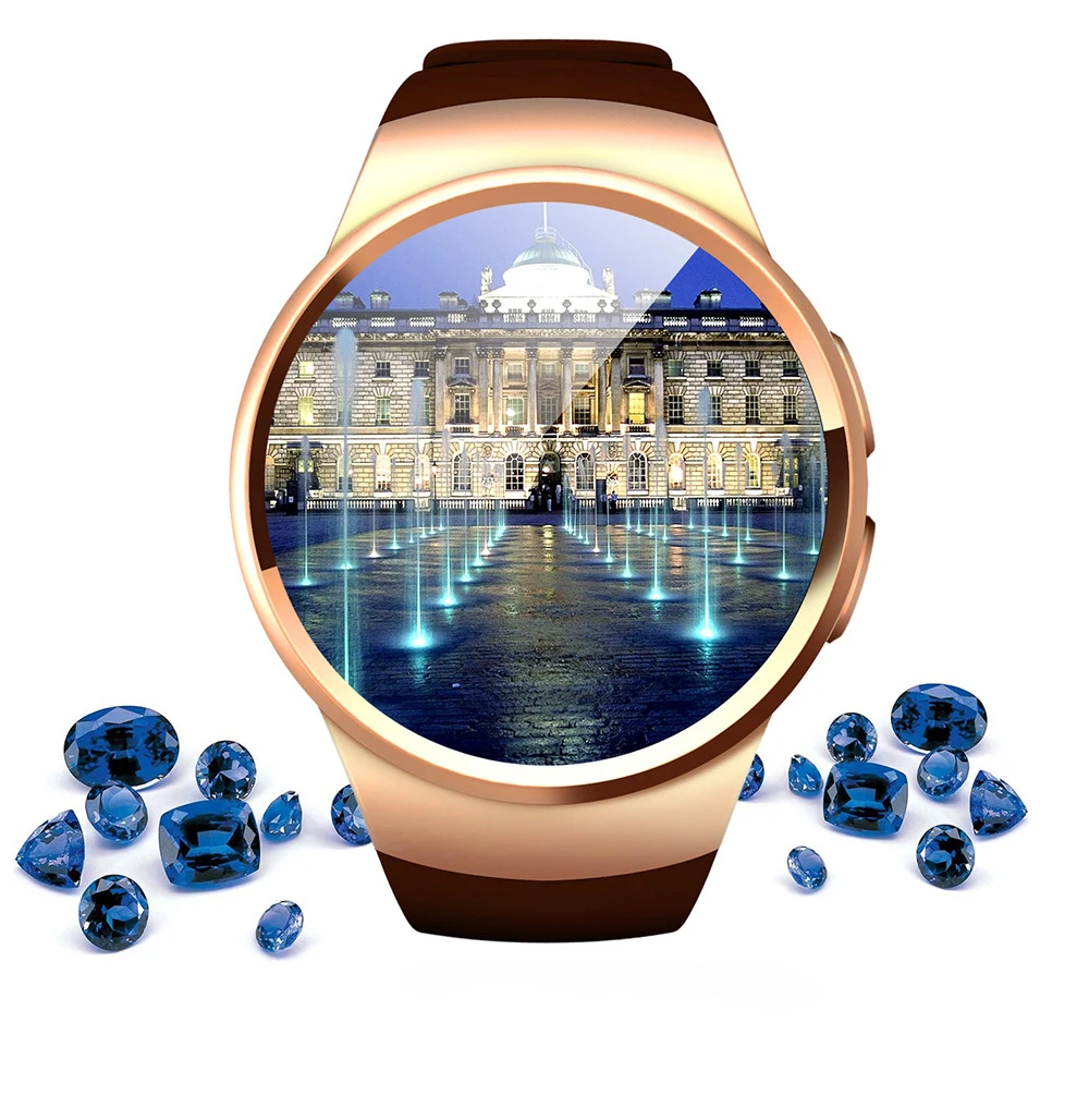 KW18 Pulse Heart Rate Monitor Smart Watch Android IOS Women Men font b Smartwatch b font