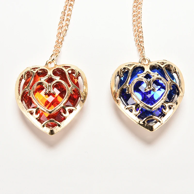 

Classic Necklaces & Pendants The Legend Of Zelda Skyward Sword Heart Choker Colar Container Metal Necklace Pendant