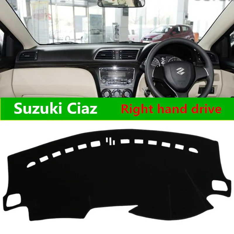 TAIJS приборной панели автомобиля Обложка для Suzuki Ciaz правой drive пыленепроницаемый