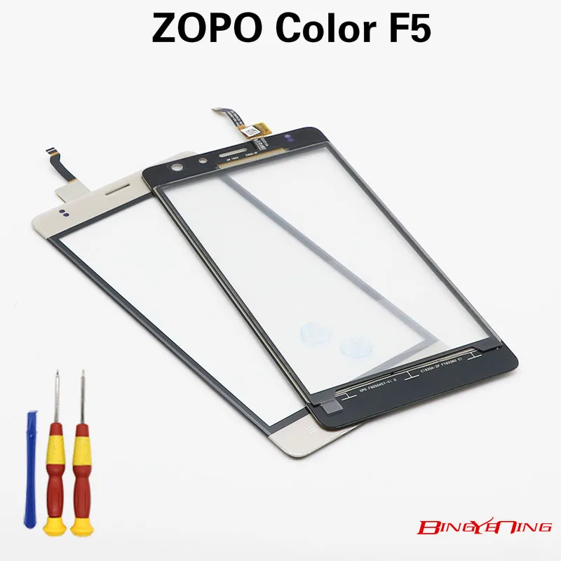 BingYeNing новый оригинальный запасной сенсорный экран для ZOPO Color F5|Сенсорные панели