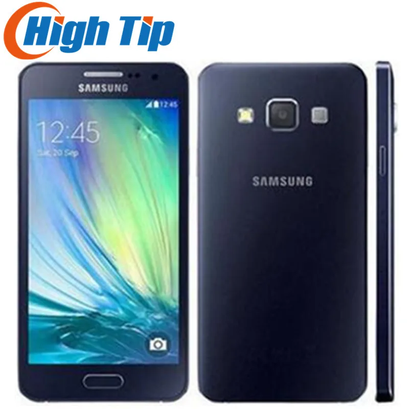 Разблокированный samsung Galaxy A3 A3000 A300F четырехъядерный Android 4,5 дюймов 8 Гб rom 4G 8,0 МП камера отремонтированный мобильный телефон