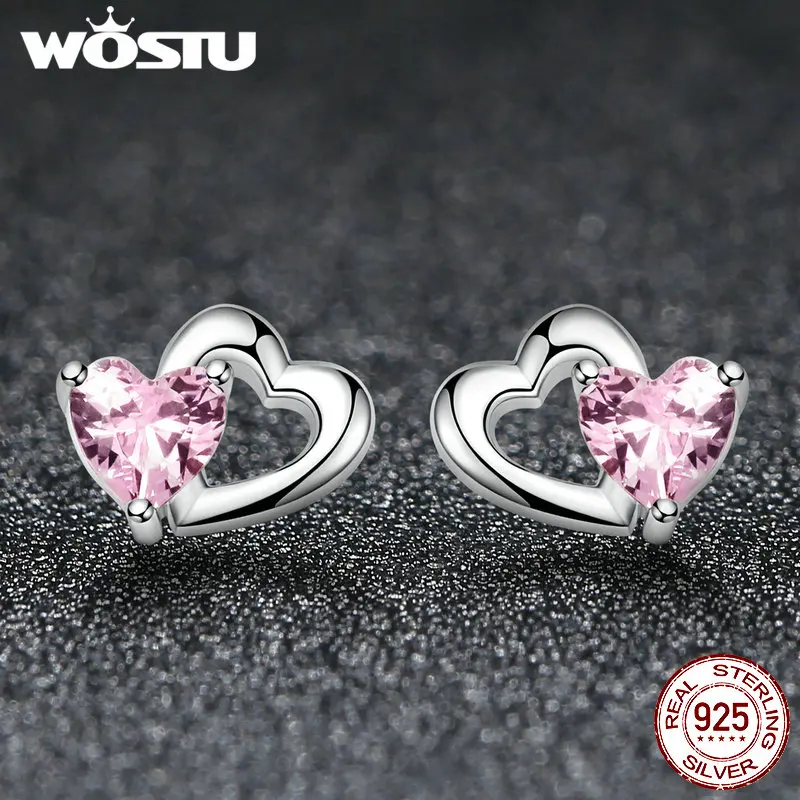 Love Hearts Heart Shaped Earrings - Image 5