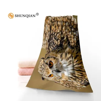 

Custom owl 35x75cm 70x140cm Towels Facecloth Bath Towel Bamboo Fiber Washcloth Quick drying Sports Towel