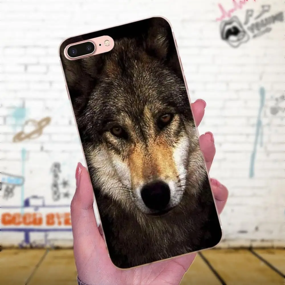 Ультратонкий Wolf On Snow идеально подходит для Galaxy A3 A5 A7 On5 On7 2015 2016 2017 Grand Alpha G850 Core2 Prime S2