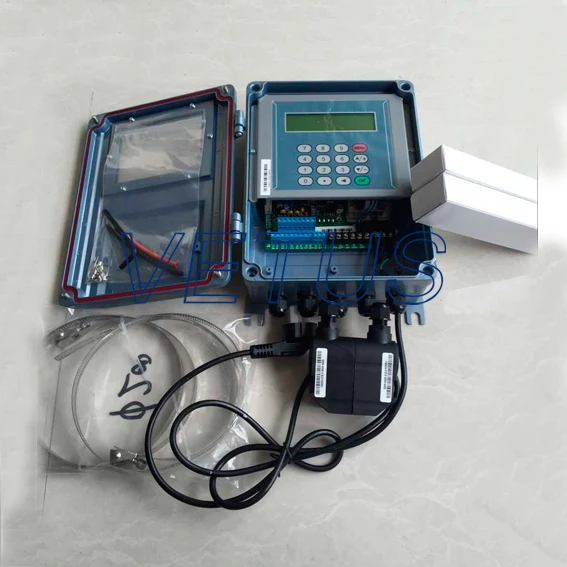TDS 100F high accuracy settled portable ultrasonic flow meter with M2