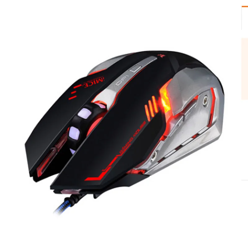 Gaming Mouse Wired LED Optical 3D Wheel USB Mouse for PC Computer font b Laptop b