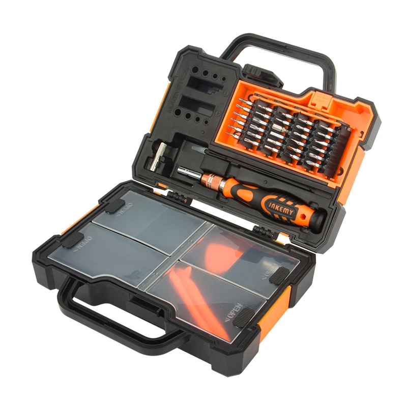 JAKEMY 44 in 1 Precision Screwdriver Set Pry Opening Tools for Mobile Phone Computer Repair Tools Ferramentas Herramientas JAKEMY 44 in 1 Precision Screwdriver Set Pry Opening Tools for Mobile Phone Computer Repair Tools Ferramentas Herramientas