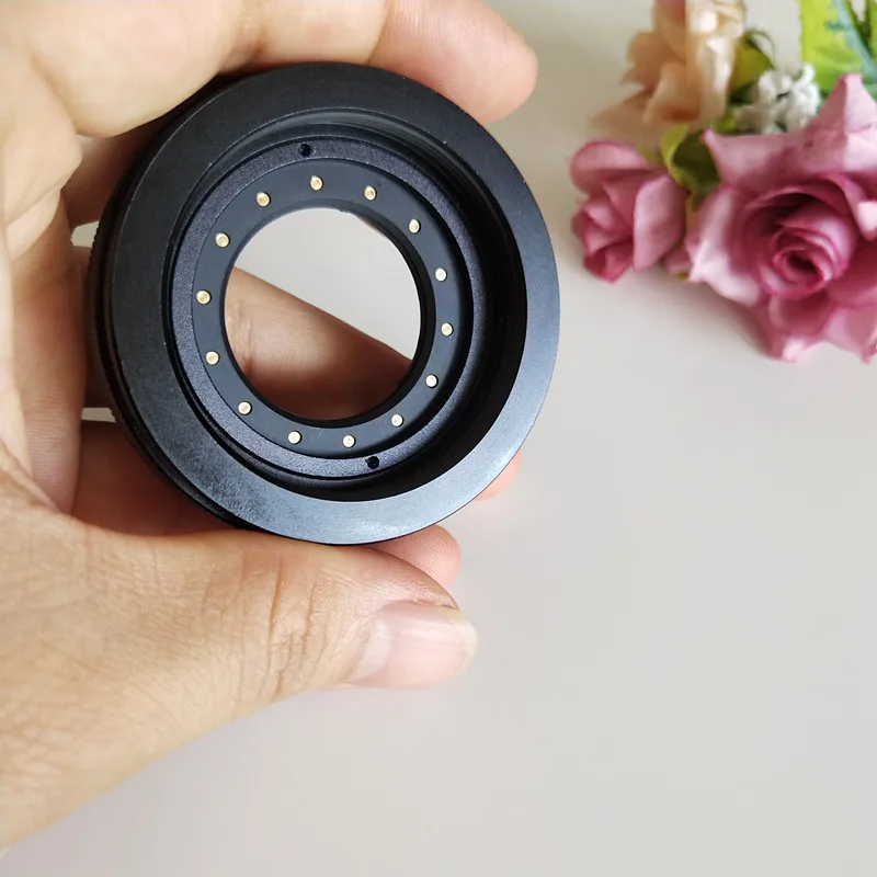  1.5mm - 25mm Zoom Microscope Amplifying Adjustable Metal Iris Diaphragm Aperture Condenser Camera l