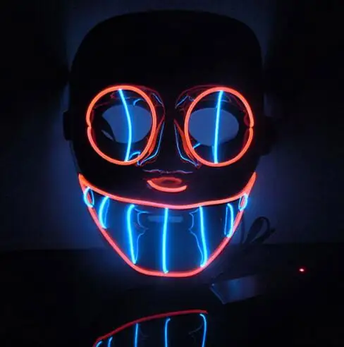 New Year Flash font b El b font Wire font b Led b font Glowing Beauty