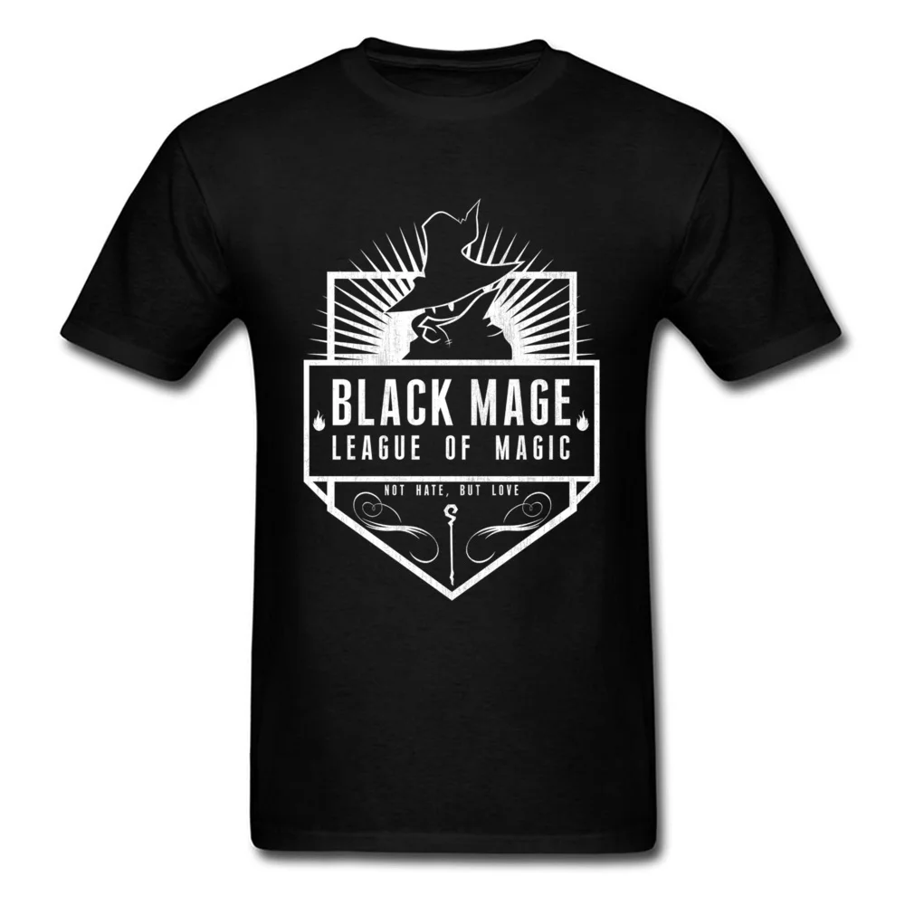 League Of Dark Magic T Shirt Men Tees Legend Of Zelda Tops Game T-shirt Summer Black Clothing Mujura Mask Tshirt