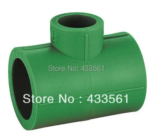 Free Shipping Quality Color Green Enviroment friendly PPR Reducing Tee