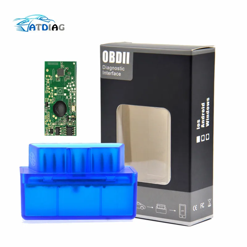 Support 12 languages Super Mini ELM327 Bluetooth v1.5 OBDII obd2 Scanner ELM 327 OBD2 diagnostic scanner for Android Torque/PC | Автомобили