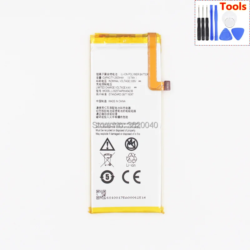 

GND Li3925T44P6hA54236 Replacement Battery For ZTE Blade S7/S7 Dual SIM T920 Built-in phone Li-ion bateria Li-Polymer Batterie