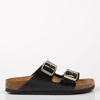 

BIRKENSTOCK BIOS ARIZONA SNAKE BLACK 1009125 Black Patent Women-Black BIOS Woman Casual Shoes Fashion 69879