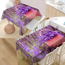 Shunqian Custom lavender Tablecloth Square /Rectangular Tablecloth For Wedding Table Cloth Cover TV Covers Tea Tablecloth