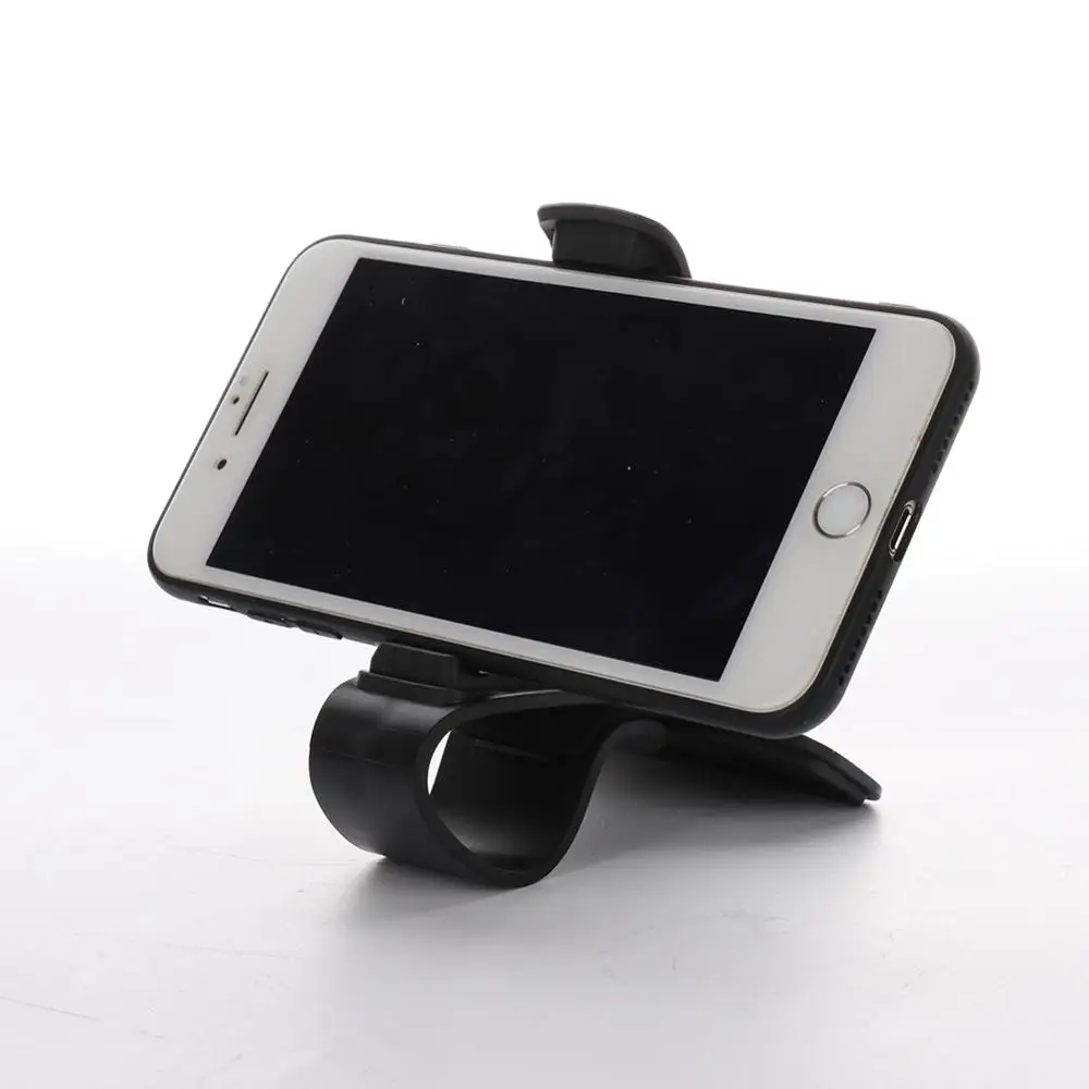 

Universal HUD Clip Fold Mobile Phone Clamp Dashboard Car Phone Holder GPS Navigation Mount 1pc