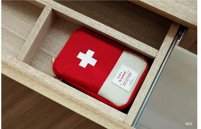 Портативный медицинский набор первой помощи для путешествий на открытом воздухе, кемпинга, полезная мини сумка для хранения лекарств, походная сумка для экстренного выживания, чехол для таблеток