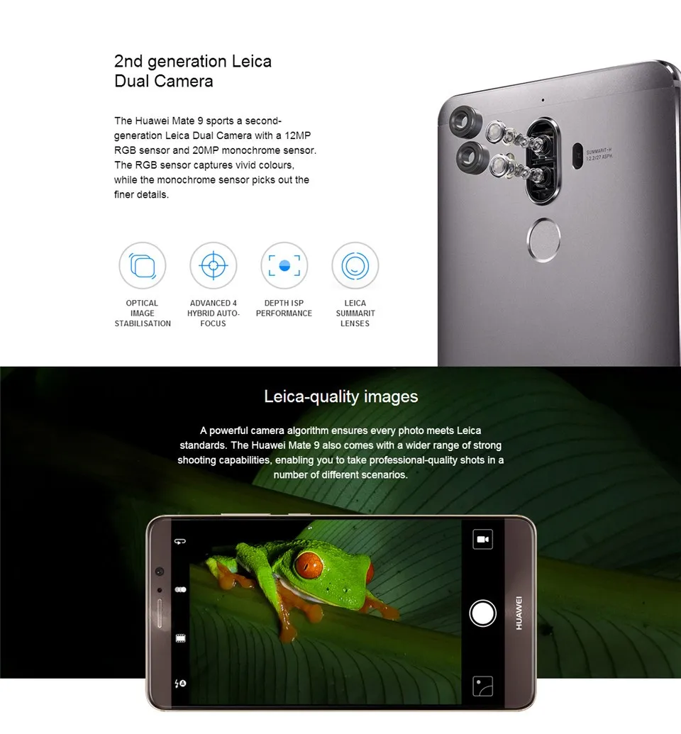 International Firmware HuaWei Mate 9 4G LTE Smart Phone Fingerprint 5.9" Full Screen Android 7.0 Kirin 960 OTA 20.0MP Camera latest model of huawei cellphone