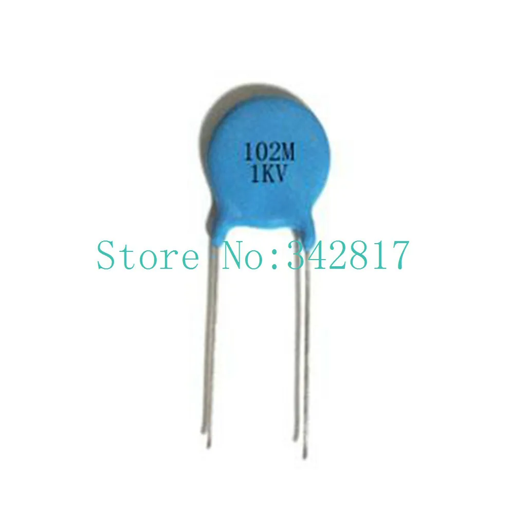 Керамические конденсаторы 1000v 1KV 102M 1nF 1000pcs | Электронные компоненты и