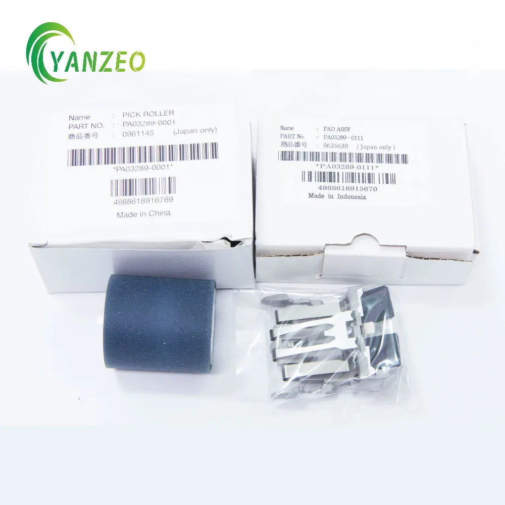 

New PA03289-0001 PA03289-0111 for Fujitsu fi-5120C 5220C 4120C 6010N Pick Roller+Pad
