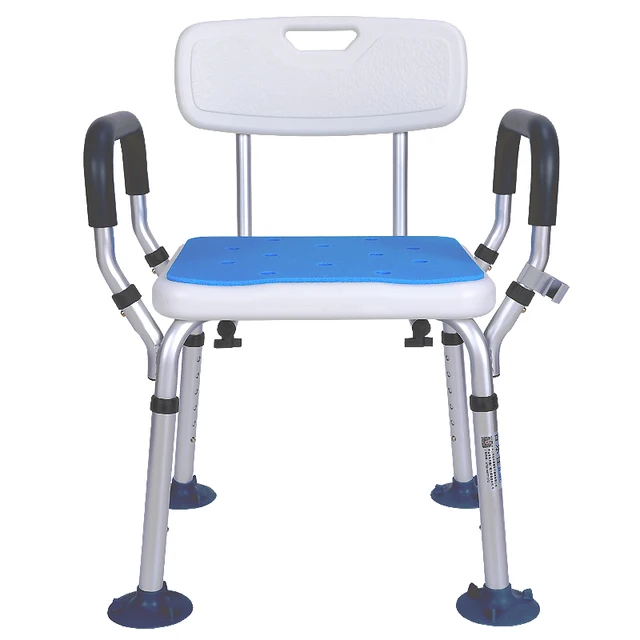 12 Aluminum Alloy Shower Chair Bathroom Chairs For Handicap 12 Aluminum Alloy Shower Chair Bathroom Chairs For Handicap Disabled Elderly Height Adjule Medical Bath Seat Foot Stool