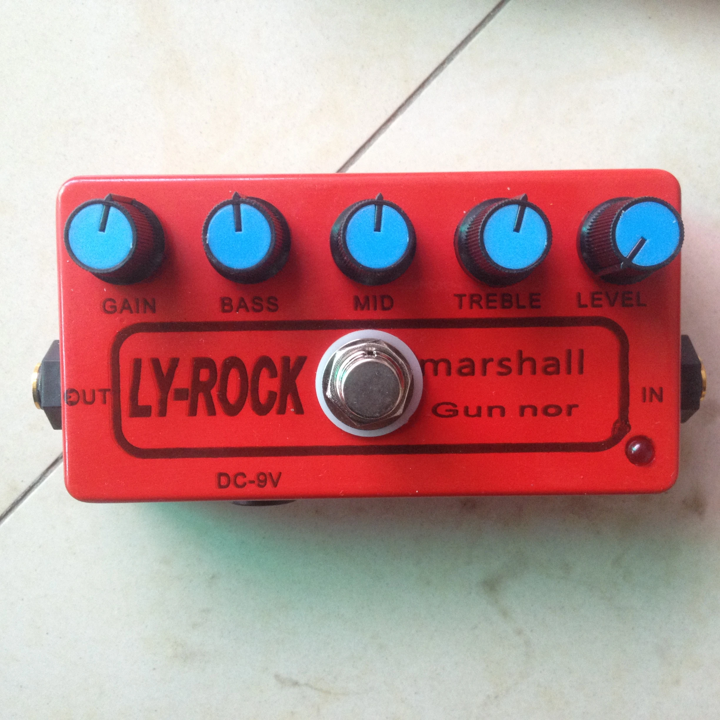 BRICOLAJE MOD Marshall Guv Ni Amplificador Efecto Pedal de Distorsión Overdrive Pedal de efectos de Guitarra Eléctrica Acústica Guvnor Gv skin|guitar orangeguitar hero xbox 360 - AliExpress