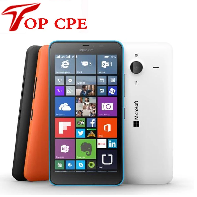 bilder für Original Nokia Microsoft Lumia 640XL Quad-core 8 GB ROM 1 GB RAM handy 4G WIFI GPS 13MP 1080 P Kamera Refurbished handy telefon bilder für Original Nokia Microsoft Lumia 640XL Quad-core 8 GB ROM 1 GB RAM handy 4G WIFI GPS 13MP 1080 P Kamera Refurbished handy telefon