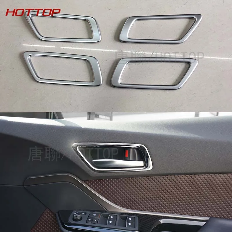 Prix pour Haute qualité! Chrome Intérieur Poignée De Porte Bowl Cover Version 4 pcs Pour Toyota C-HR 2017 CHR Prix pour Haute qualité! Chrome Intérieur Poignée De Porte Bowl Cover Version 4 pcs Pour Toyota C-HR 2017 CHR