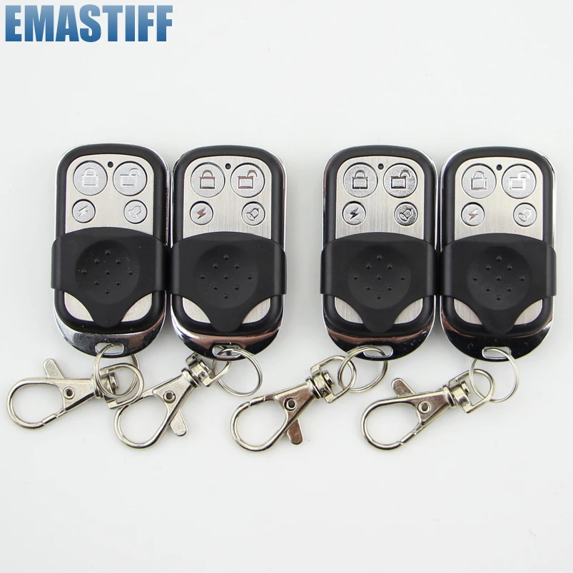 4 шт. беспроводные брелоки для сигнализации 433 МГц|keychains free shipping|keychain remotekeychain remote