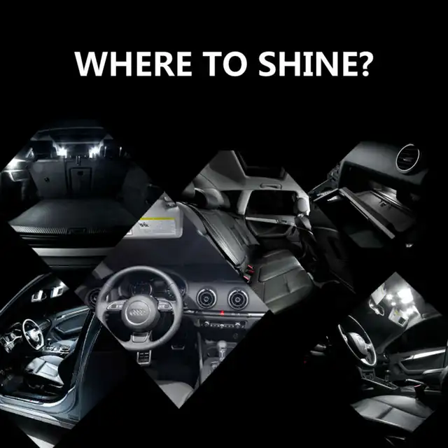 Us 14 99 17pcs For Audi A4 B8 S4 Quattro Premium Pack Led Interior Kit Package Super Bright Canbus Error Free Car Lighting Puddle Glove In Signal