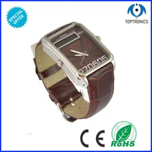 Высокое качество дешевая цена 0,69 дюймов красочные умные часы телефон из нержавеющей стали часы телефон часы для iphone sumsung система