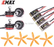 Original EMAX RS2205S 2300KV Motor 3-4S + Favourite FVT LittleBee 30A-S BLHeli_S for DIY mini drone QAVR250 quadcopter