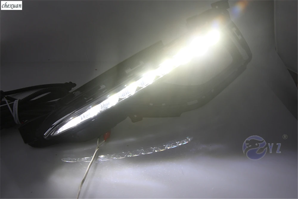 CSCSNL 1 комплект Автомобильный светодиодный DRL дневные ходовые огни 12 В ABS