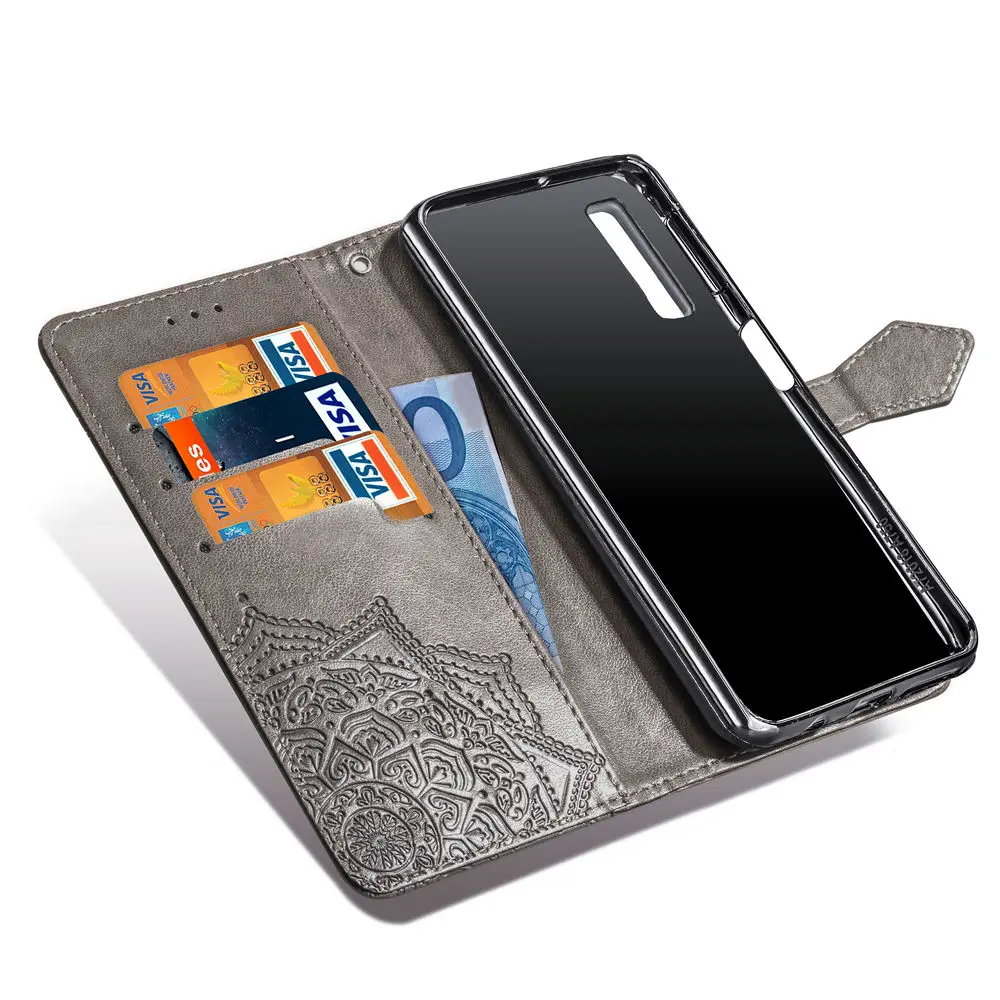 Для Samsung A9 A8 A7 A6 Plus A8S A6S 2018 J8 J7 J6 J4 J5 J3 2017 Магнитный кожаный чехол кошелек с