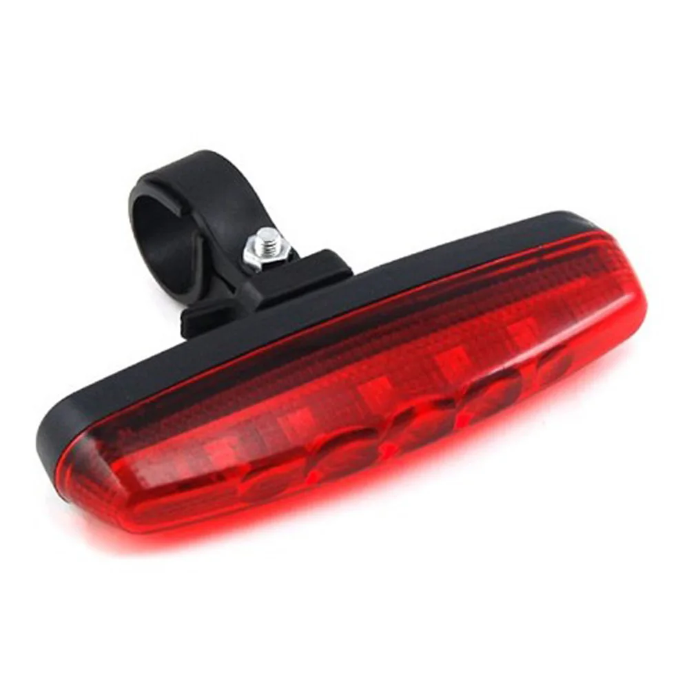 Велоспорт велосипед Красный 5 светодиодный задний фонарь 4 режима безопасности лампы