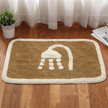 

Cotton Carpets For Living Room Modern Floor Mat For Kitchen Soft Bathroom Carpet Water Absorbent Rug For Bath tapis toilette Pad