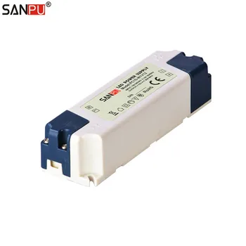 

SANPU SMPS 12v 15w LED Driver Constant Voltage Switch Power Supply 220v 110v ac/dc Light Transformer Indoor IP44 Plastic White