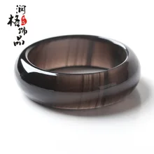 Природные обсидиана топ браслет злых духов повезло Женщин(C0322